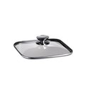 Fastfood Berndes  9.5 in. x 9.5 in. - Quadro Glass Lid with Stainless Knob FA28518